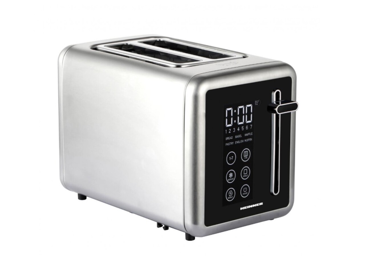 Prajitor de paine Heinner, 900W, argintiu