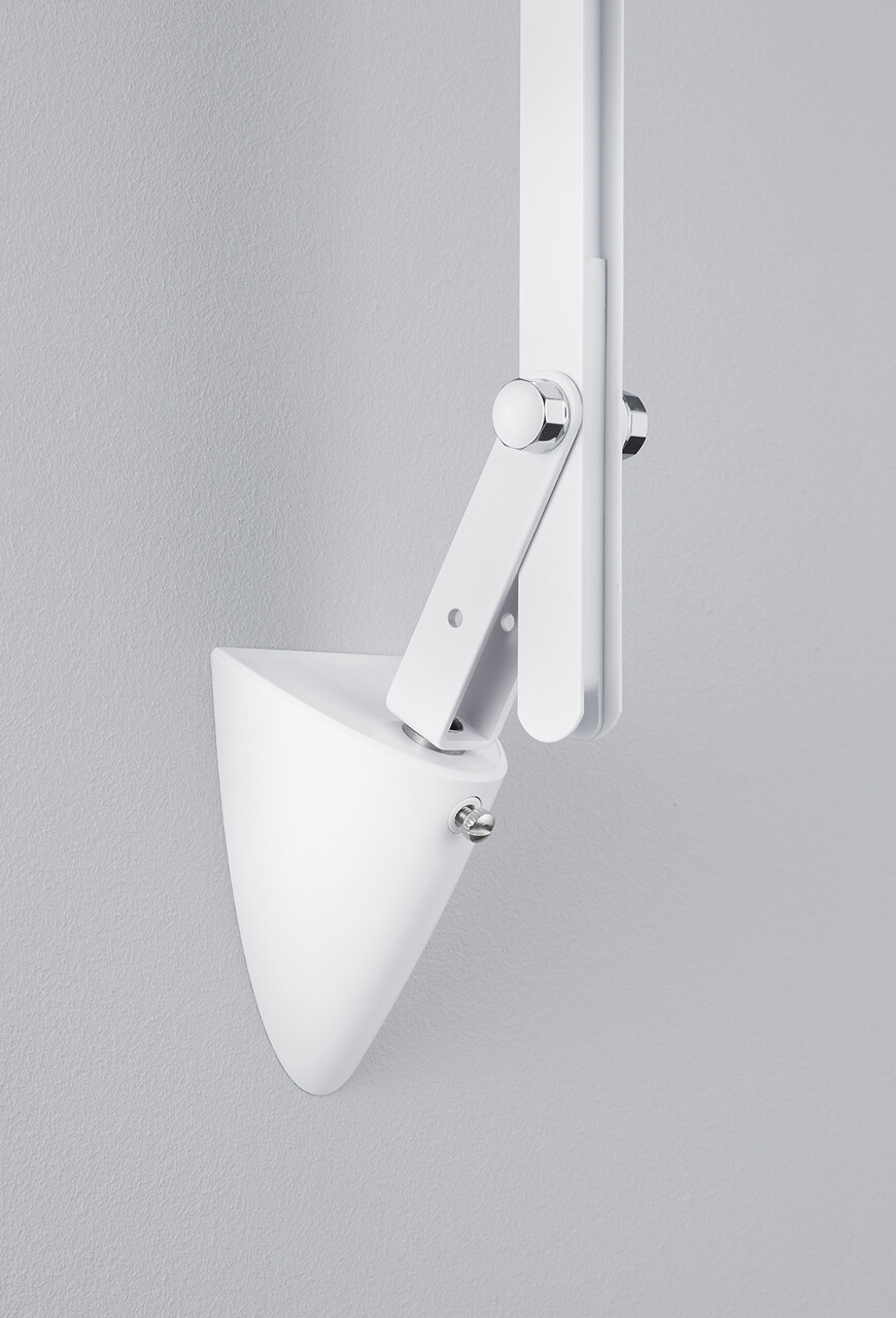 Lampa de masa Amsterdam, TRIO, 18x90 cm, 5W, 1x SMD LED, metal, alb - view 4