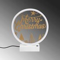Lampa de masa, Shadow, 526SHD1142, Metal, Alb/Auriu