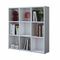 Corp biblioteca, Hanah Home, HC121, 90x90x20 cm, Alb
