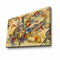 Tablou decorativ, 70100FAMOUSART-031, Canvas, 70 x 100 cm, Multicolor