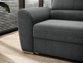 Coltar extensibil dreapta 3 locuri ELTAP, RT-05VER, Siber, 270x186x93 cm, lemn/poliester, gri