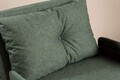 Canapea extensibilă cu 1 loc, Futon, 859FTN2339, Metal , Verde