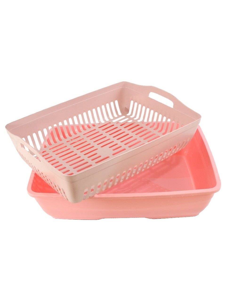 Litiera pentru pisici, Paws &amp; Whiskers, 5088-03-4, Plastic, Roz - view 5