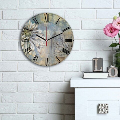 Ceas de perete, 3030ms-079, mdf, ø30 cm, multicolor