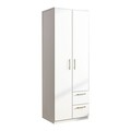 Dulap pentru haine, Inarch, Merlin 2, Alb