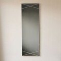 Oglinda decorativa A321Y, Neostill, 35 x 105 cm, argintiu