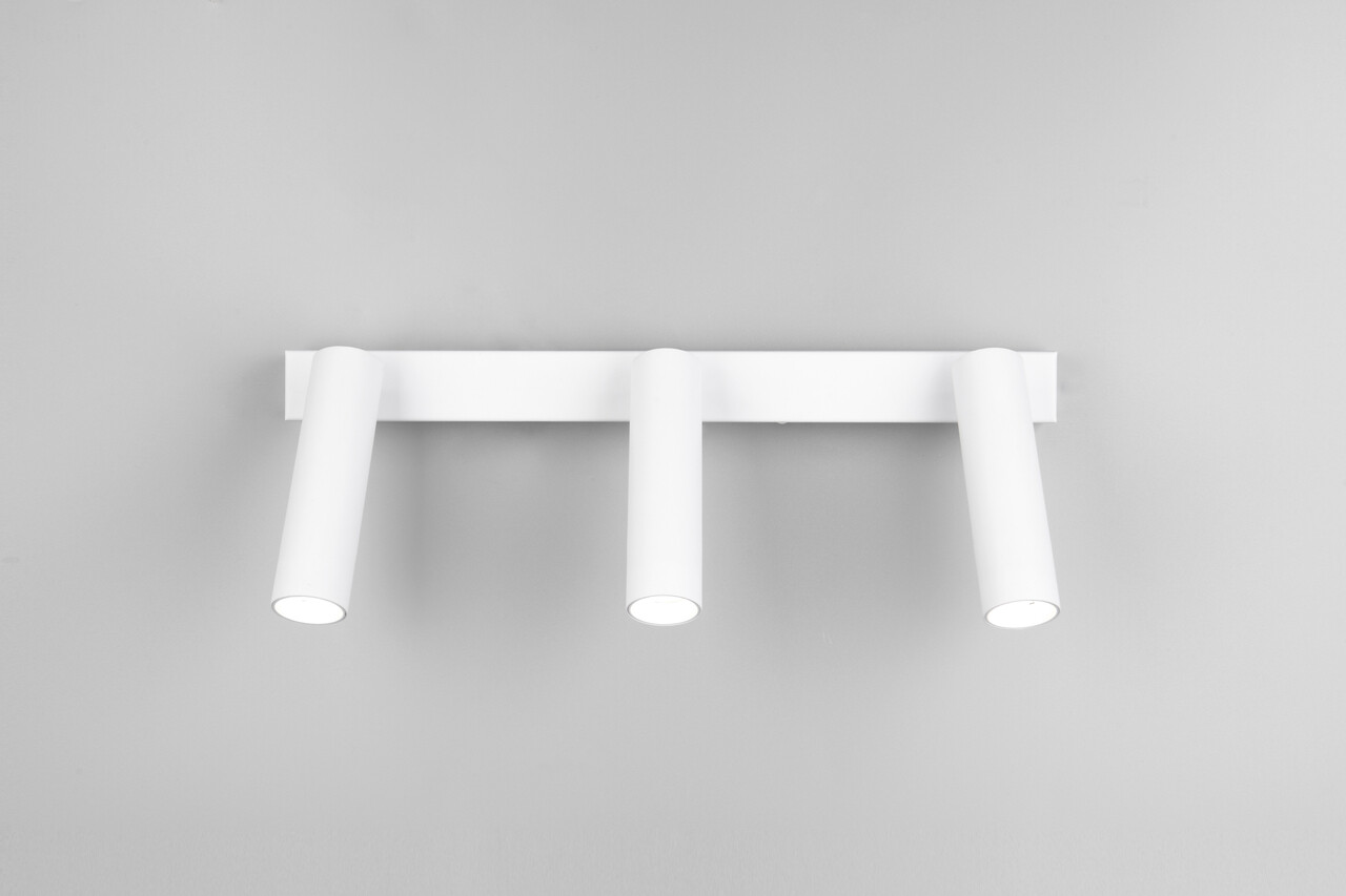 Plafoniera Ambala, TRIO, 44x13x17.5 cm, 5.5W, 3x SMD, metal, alb mat - 2 | YEO