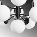 Lustra, Nitid, 536NTD1170, Metal, Negru