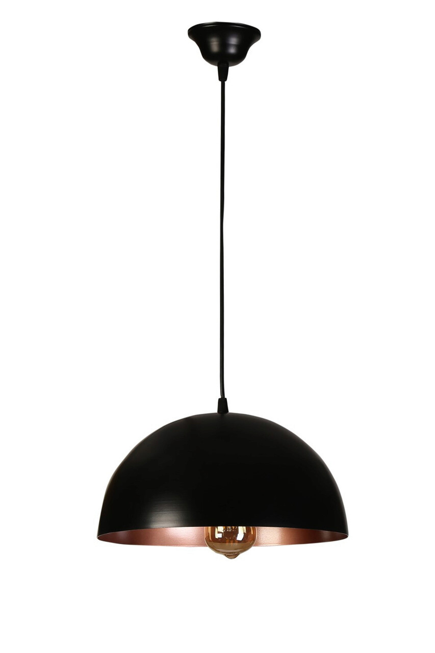 Lustra, Stala, 846STL2802, Metal, Negru/Cupru - 1 | YEO