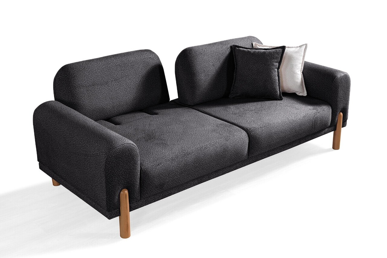 Canapea extensibila 3 locuri, Atelier del Sofa, 752EST1177, Antracit — imaginea 6