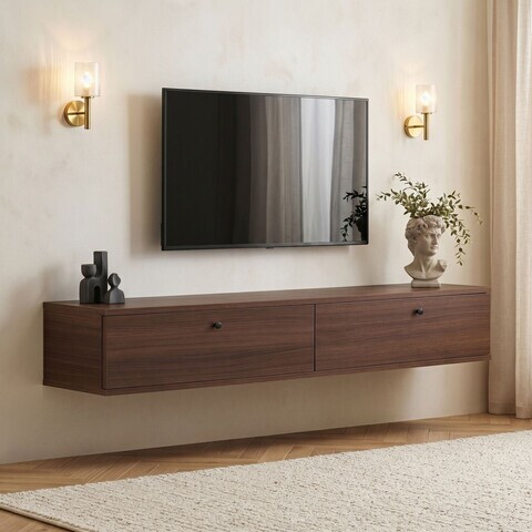 Comoda TV, Nordure, Ligne 160, 160x25x25 cm, Nuc Milano