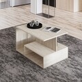Masuta de cafea, Inarch, Vera S004, Travertin