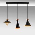Lustra, Tatum, 584TTM1335, Metal, Negru
