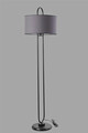 Lampadar, Stala, 846STL2955, Metal, Gri inchis