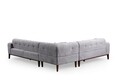 Coltar, Atelier del Sofa, 560ARE1263, Cadru: Lemn de fag/PAL, Gri deschis