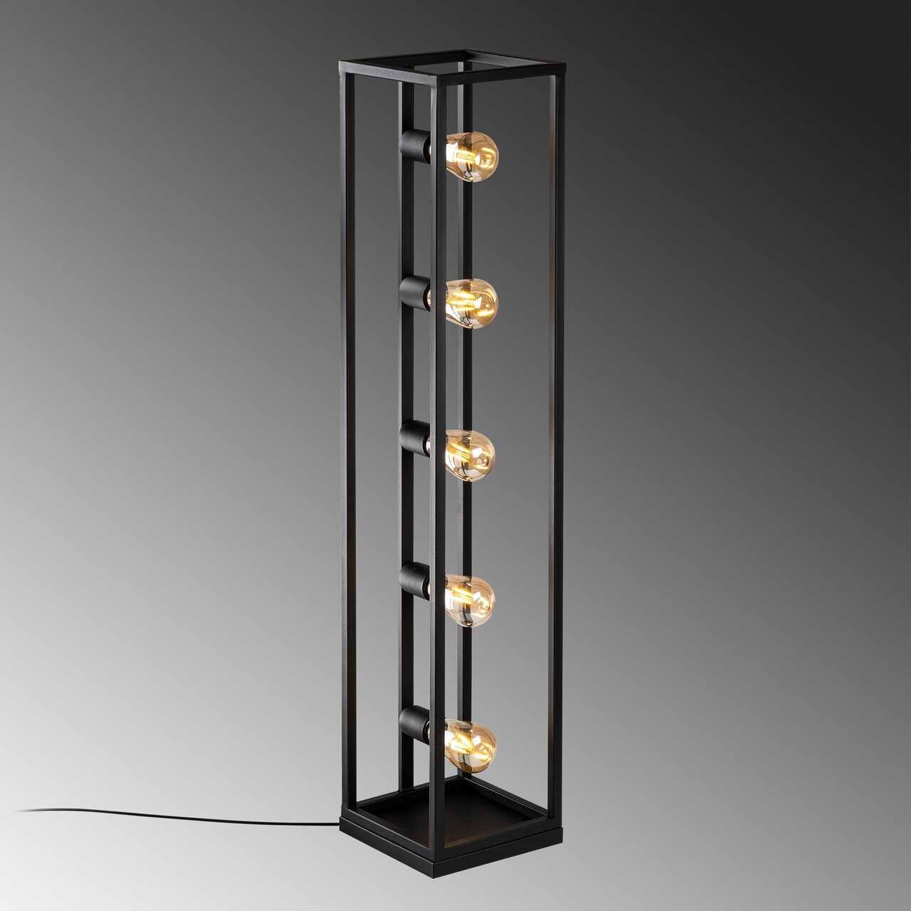 Lampadar, L'essentiel Maison, 521SHN2262, Negru - view 5