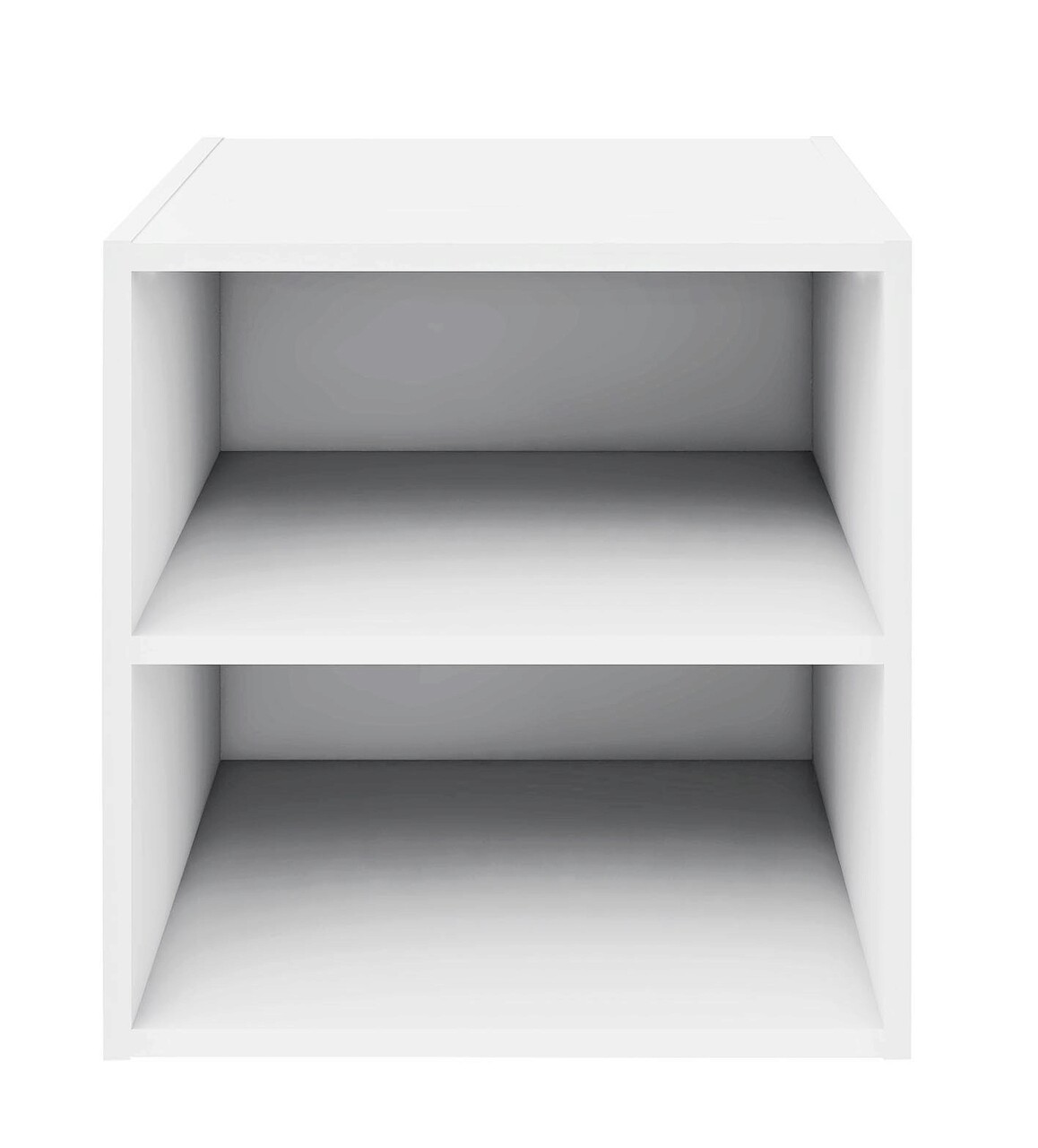 Raft modular Composite Cube W-Shelf, Bizzotto, 35x35x35 cm, PAL/MDF, alb - 1 | YEO