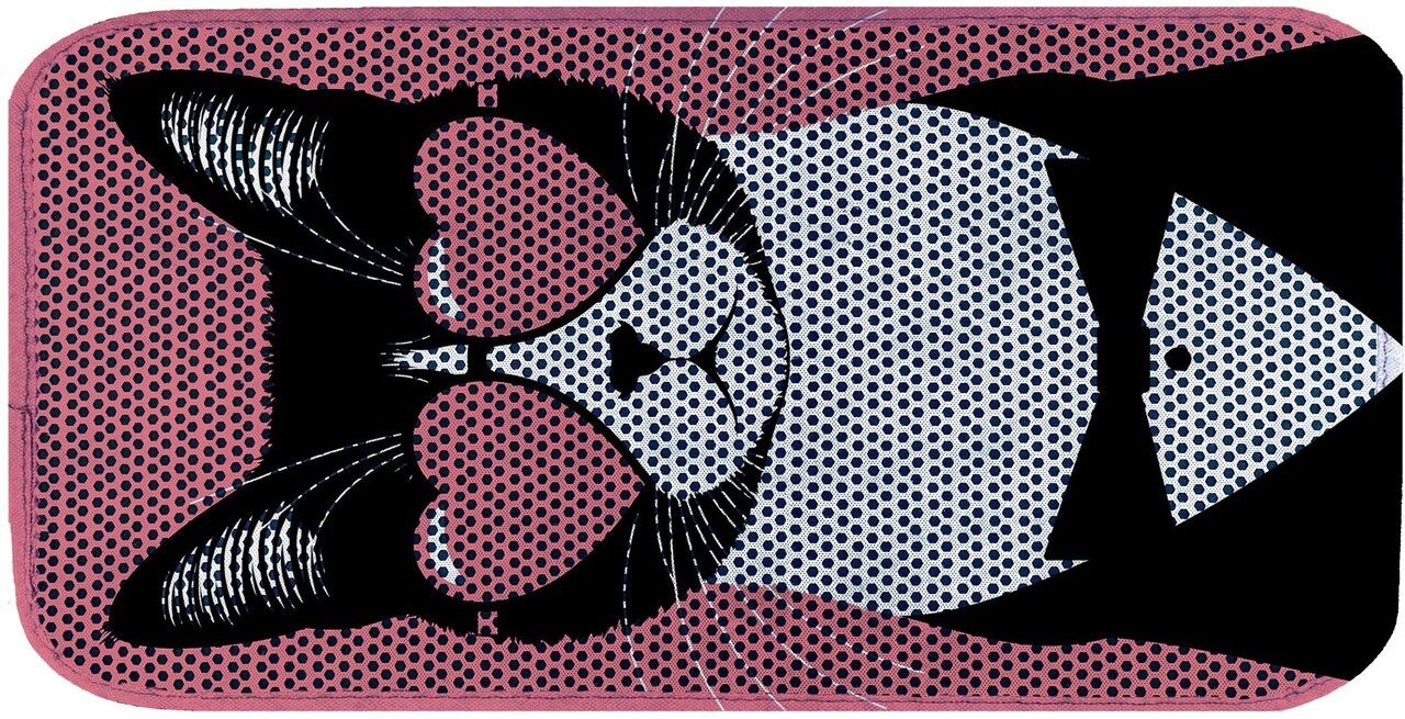 Covoras litiera pentru colectarea granulelor de nisip, Paws &amp; Whiskers, Cat Lıtter Mat 73, Multicolor - view 2