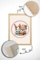Tablou decorativ, Arteastermodel19-3348, MDF, Multicolor