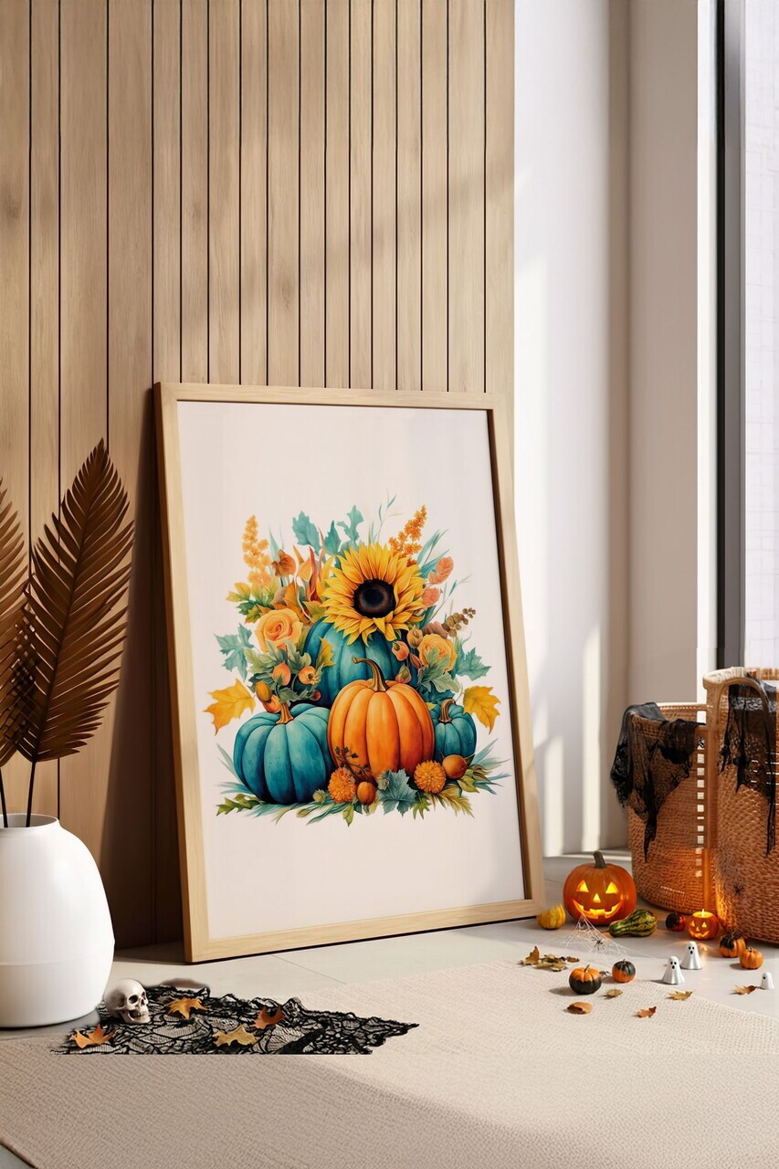 Tablou decorativ, Arthllwnmodel55-5070, MDF, Multicolor — imaginea 2