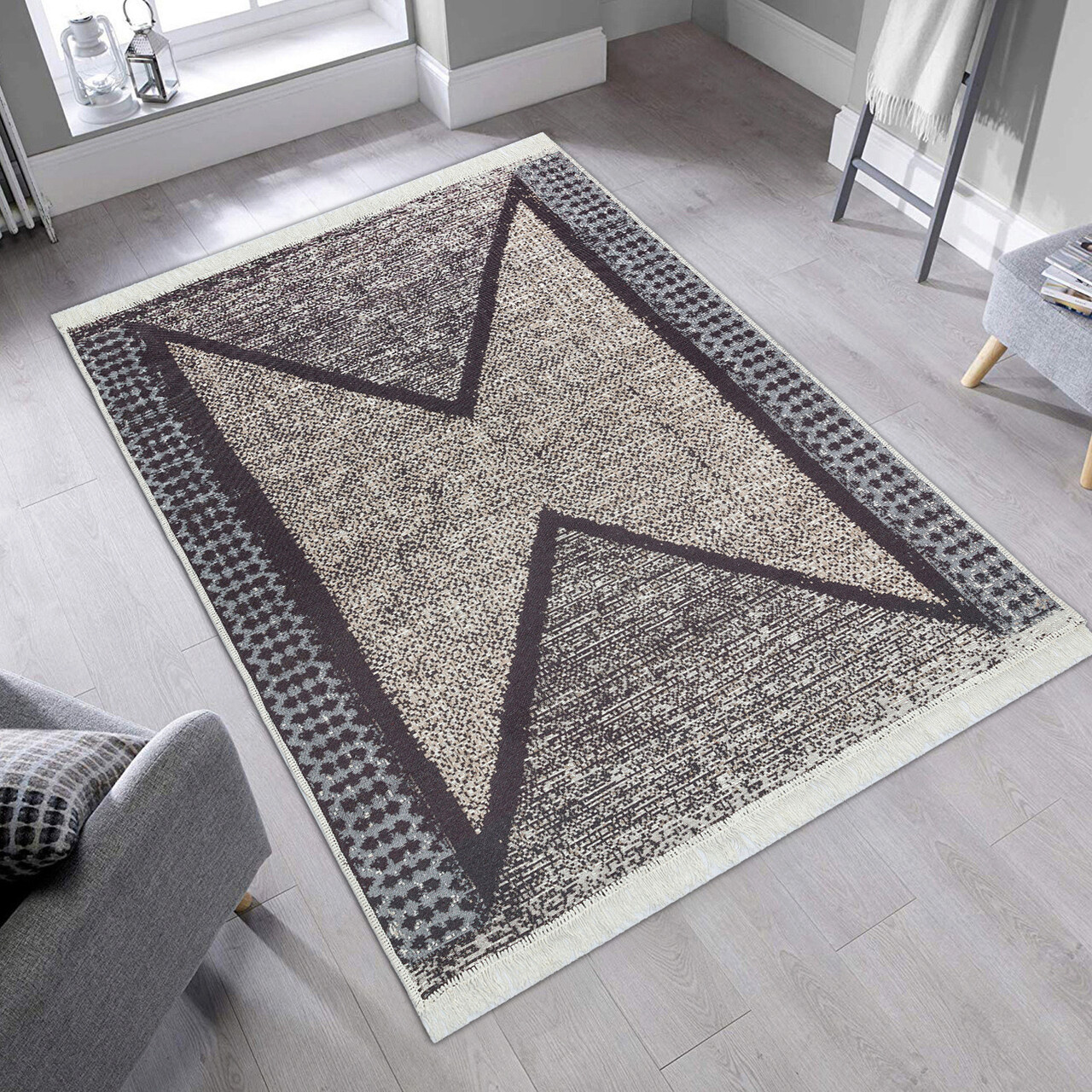 Covor, Ar 02, 160x230 cm, Bumbac, Multicolor - 1 | YEO