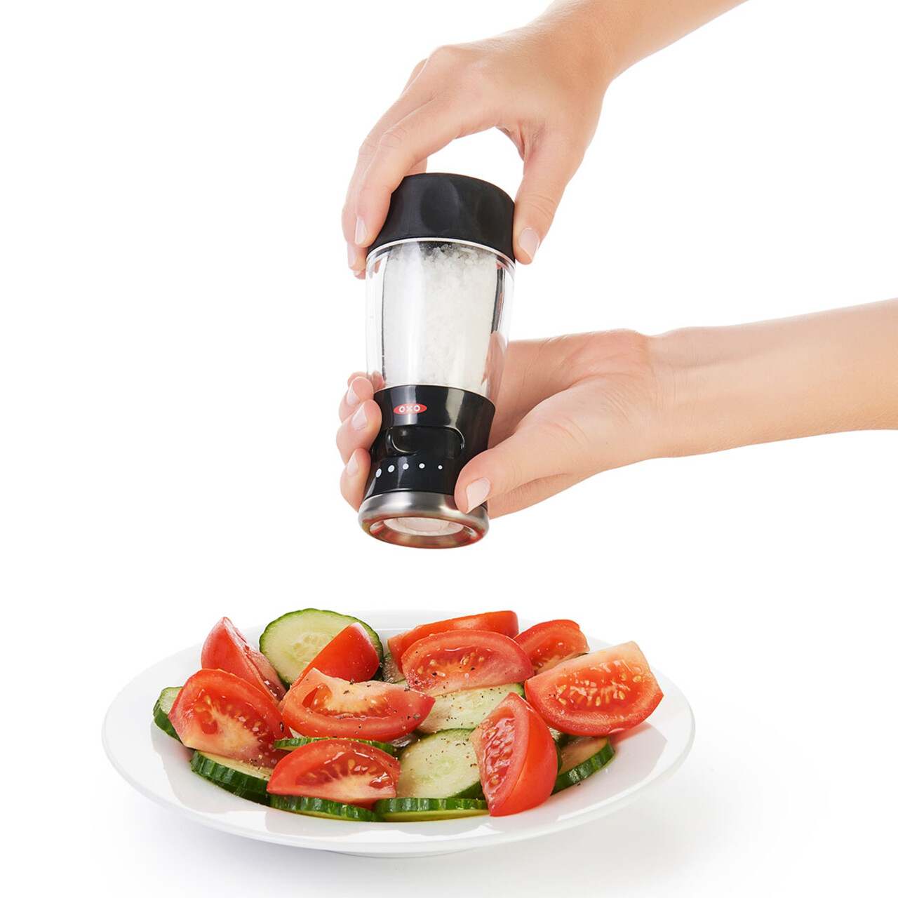 Rasnita pentru sare, 19,5 cm, acrilic, "SoftWorks" - OXO - imagine 6