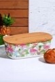 Cutie depozitare paine, Kosova, Multicolor, bambus, 21x36x13 cm