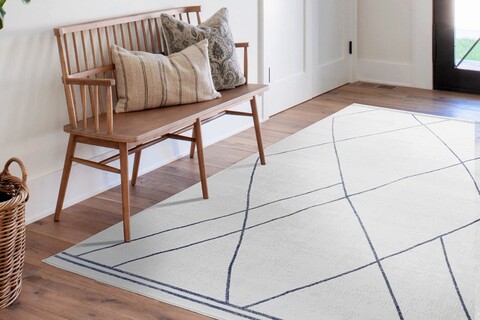 Covor, 38594a bohemian, 120x180 cm, polipropilena, crem