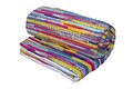 Pilota Rainbow, microfibra matlasata, 180x200 cm, 250g/mp