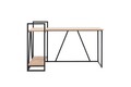 Birou, Arnetti, Lissa Kose, 140x90x85 cm, PAL, Safir / Negru