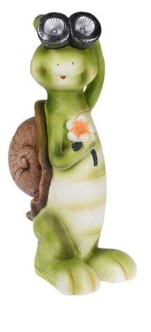 Lampa de gradina Snail, 20x18x48 cm, oxidat de magneziu, multicolor