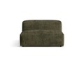 Modul pentru canapea, 1 loc, Martina-212, Micadoni Home, 132x106x75 cm, velur, verde muschi
