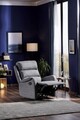 Fotoliu cu recliner, Niron, Comfort TV, 80x105x80 cm, Gri