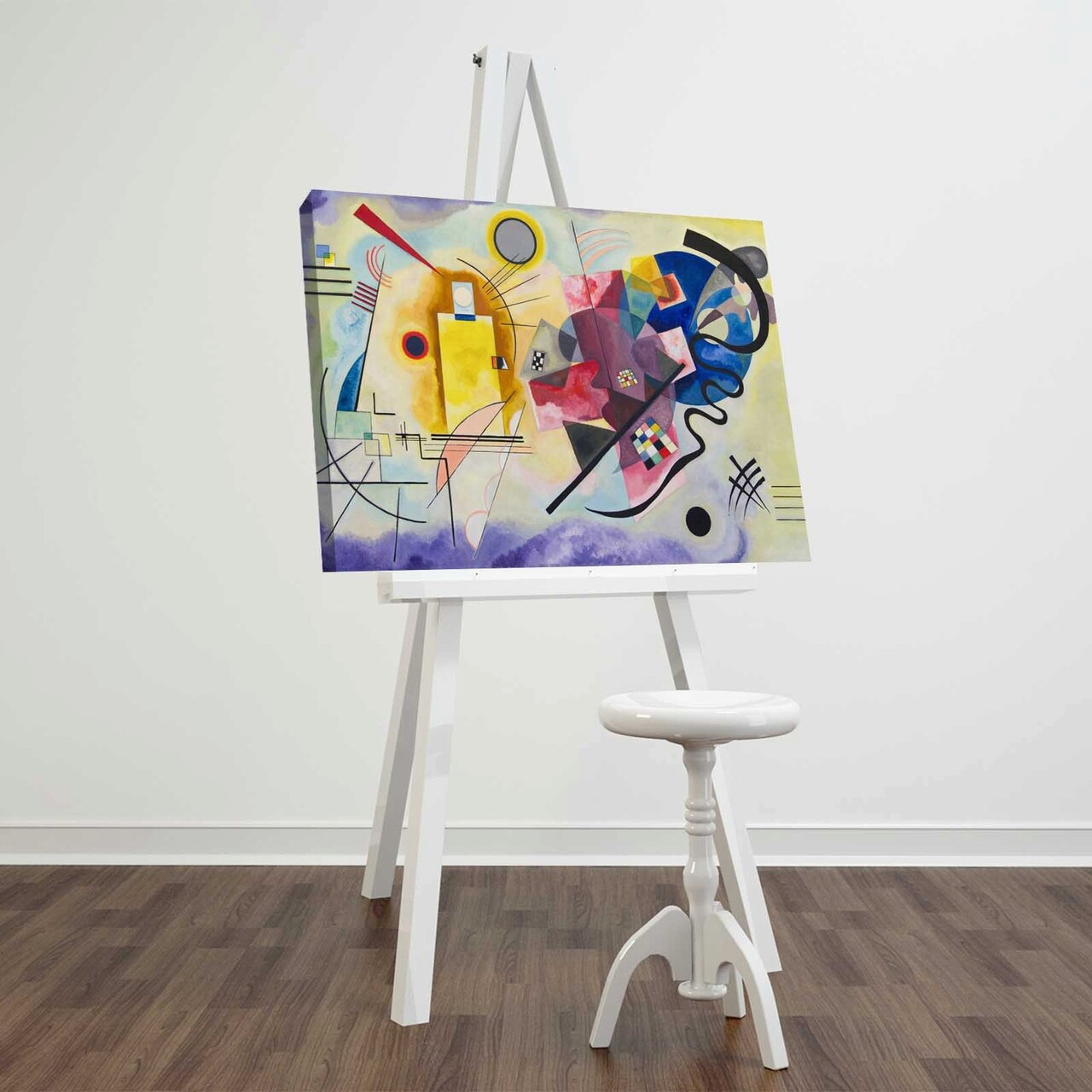 Tablou decorativ, FAMOUSART-117, Canvas, Dimensiune: 45 x 70 cm, Multicolor - 1 | YEO