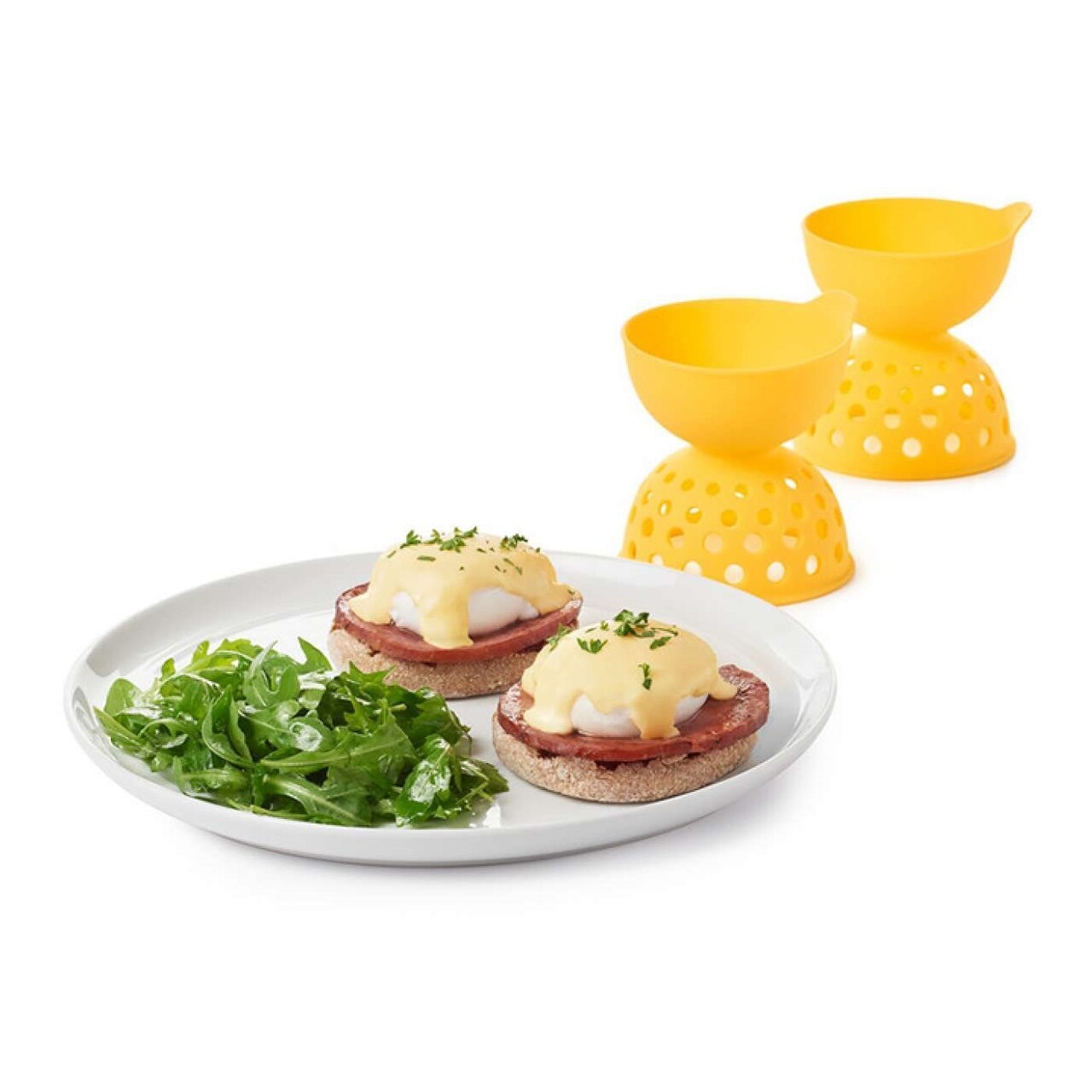 Set 2 forme pentru oua posate, silicon, "Good Grips" - OXO - view 5