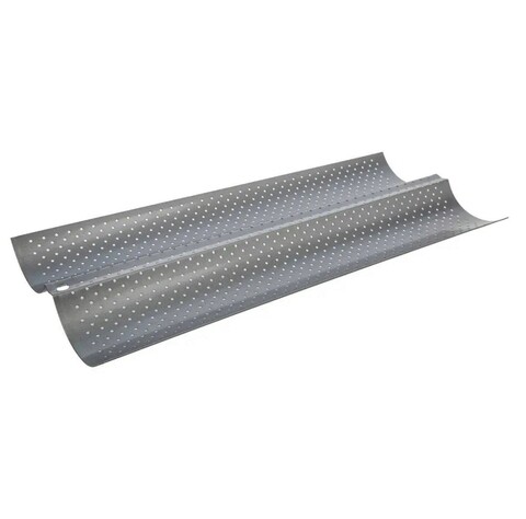 Tava preparare baghete, 5five, 38.5 x 16.5 cm, otel, invelis non-stick 5five