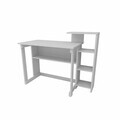 Birou, Hanah Home, Saye, 106x92.5x50 cm, Alb