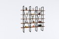Biblioteca Beylerbeyi, Puqa Design, 160x26x160 cm, natural/negru