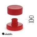 Sticla plastic Aveo, Aladdin, 350 ml, rosu