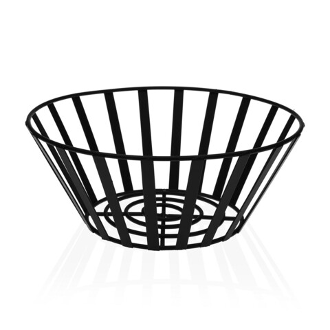 Cos pentru fructe Dixon, Versa, 25 x 25 x 10 cm, otel, negru Accesorii