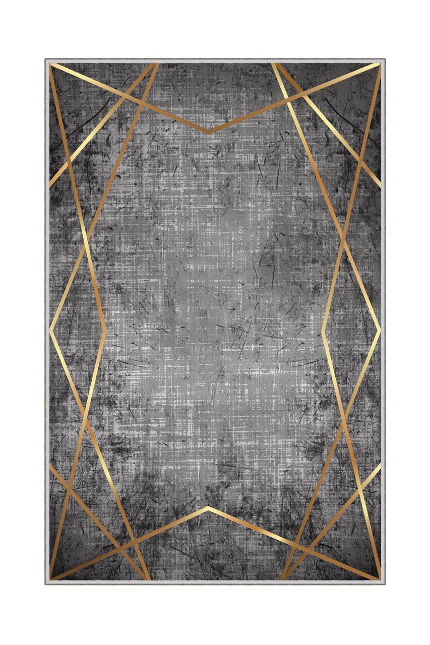 Covor, Hmnt753, 100x150 cm, Poliester, Multicolor — imaginea 4