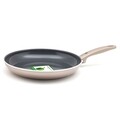 Tigaie, Greenpan, Cambridge Bronze, 28 cm Ø, aluminiu forjat/bachelita