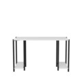 Birou, Retricy, Academy, 125.2x60x73.8 cm, PAL, Alb/Negru