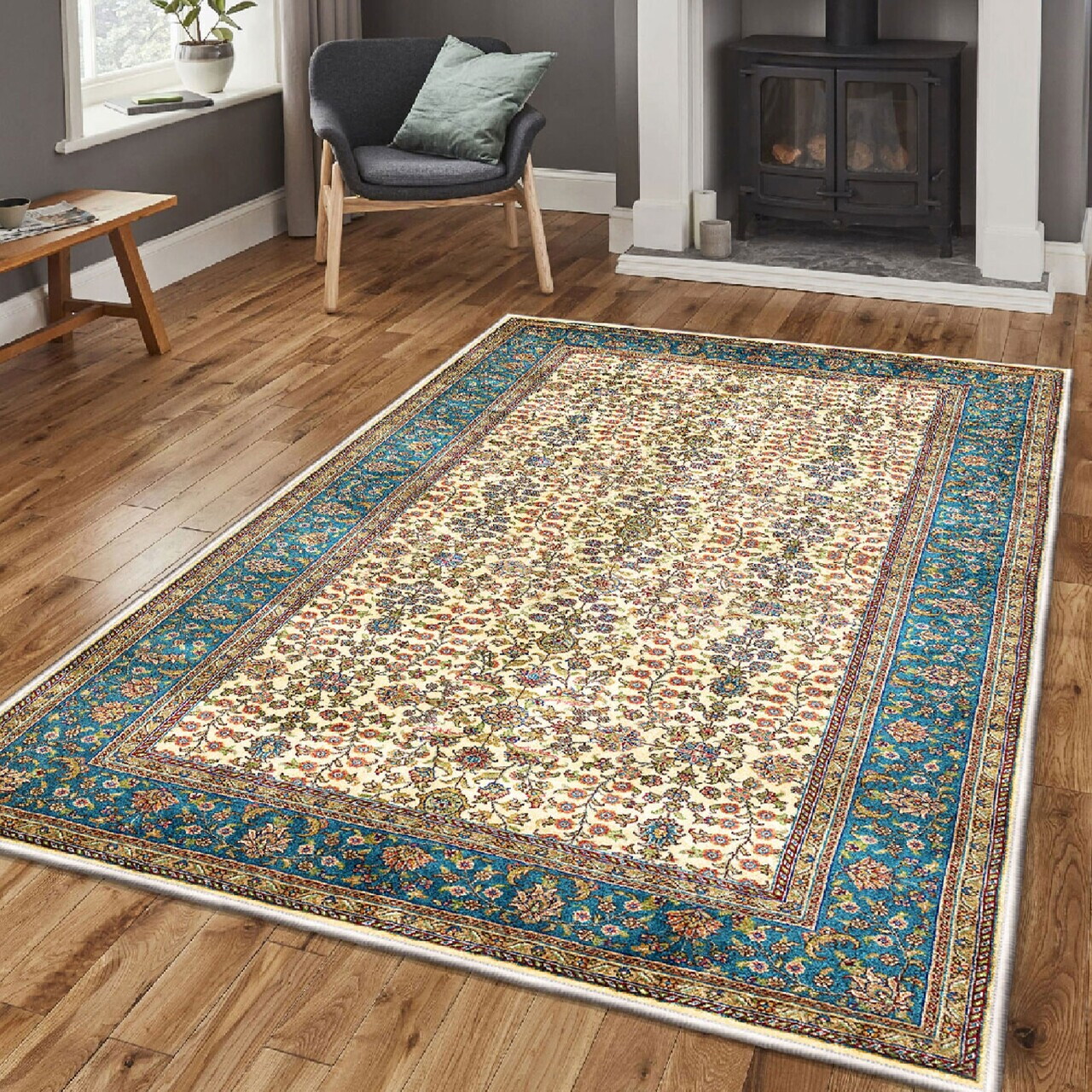 Covor, Els1835, 120x180 cm, Multicolor — imaginea 2