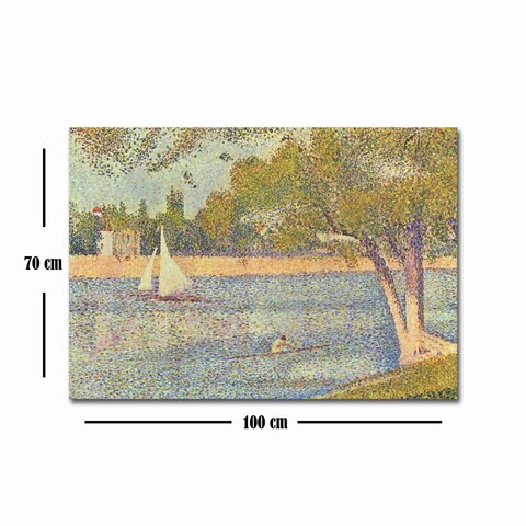 Tablou decorativ, 70100FAMOUSART-025, Canvas, 70 x 100 cm, Multicolor