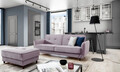 Canapea extensibila 3 locuri ELTAP, SO-BEL-24LO, Bellis, 220x90x83 cm, lemn/poliester, roz deschis