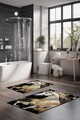 Set covorase de baie, Cartwright, CT-5420, Poliester, Multicolor