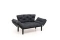 Canapea extensibilă de grădină cu 2 locuri, Atelier del Sofa, 859FTN2912, Antracit