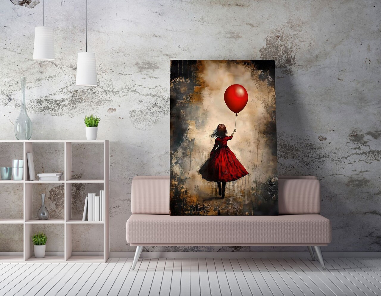 Tablou decorativ, WY434 (70 x 100), Canvas imprimat, Multicolor - view 2